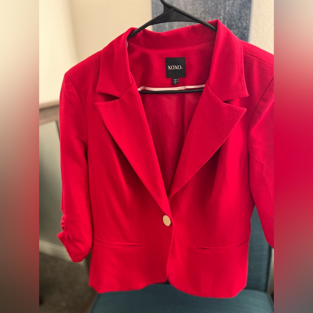 Women’s Red Blazer